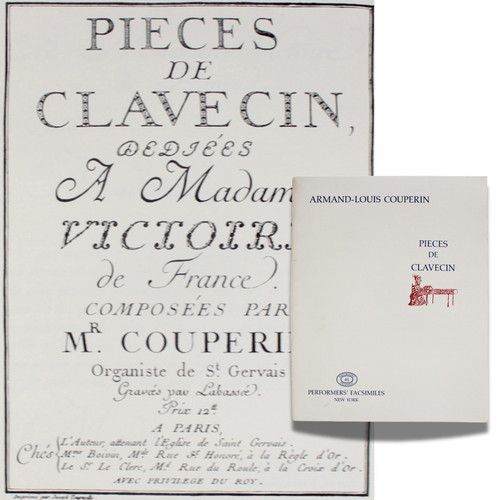 Clavicembalo couperin pieces - clavicembalo,