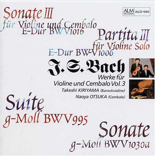 Bach works for violin and - js,