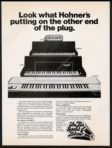 1971 hohner clavinet pianet - 1971,
