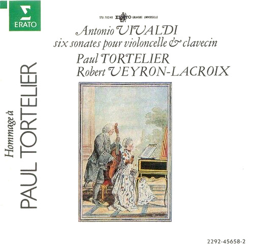 Vivaldi six cello sonatas - six,